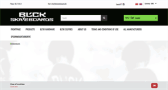 Desktop Screenshot of blckskateboards.com