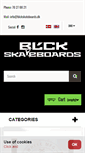 Mobile Screenshot of blckskateboards.com